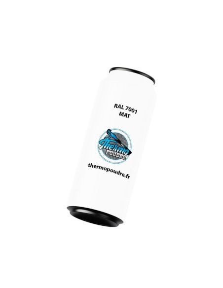 Gris RAL 7001 Mat 30 - Poudre Polyester | Thermolaquage