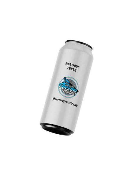 Gris RAL 9006 Texte Métallisé - Poudre Polyester | Thermolaquage