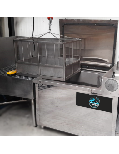 Bain décapage pour jantes en acier et...