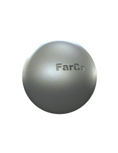 RRS Polyester RAL 9006 Grosse paillettes argent