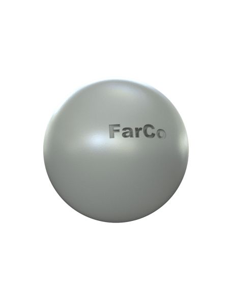 RRS Polyester RAL 9006 Paillettes fines argent