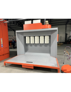 Cabine de peinture poudre -...