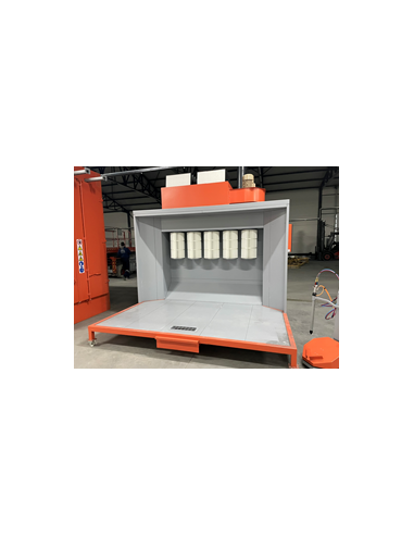 Cabine de peinture poudre Electron -...