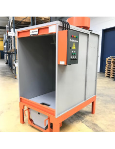 Cabine de peinture poudre -...