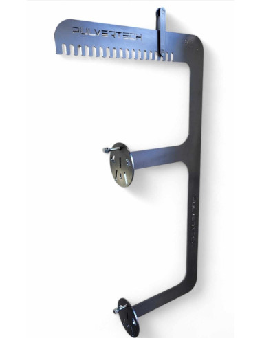 Support 2 jantes pour peinture au four