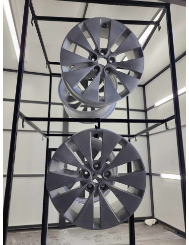 Four de thermolaquage - 4 jantes - 220V