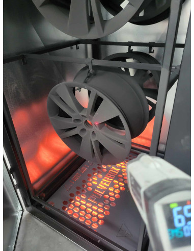 Four de thermolaquage - 4 jantes - 220V