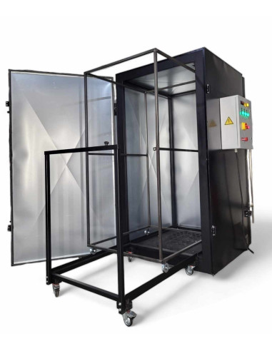 Four de thermolaquage - 4 jantes - 220V