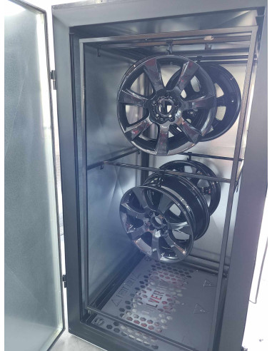 Four de thermolaquage - 4 jantes - 380V