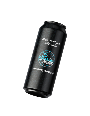 Noir Wrinkle - Poudre Époxy Polyester...