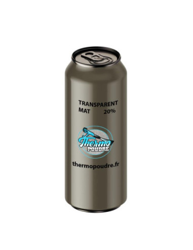 Noir RAL 9005 Mat 20% - Poudre...