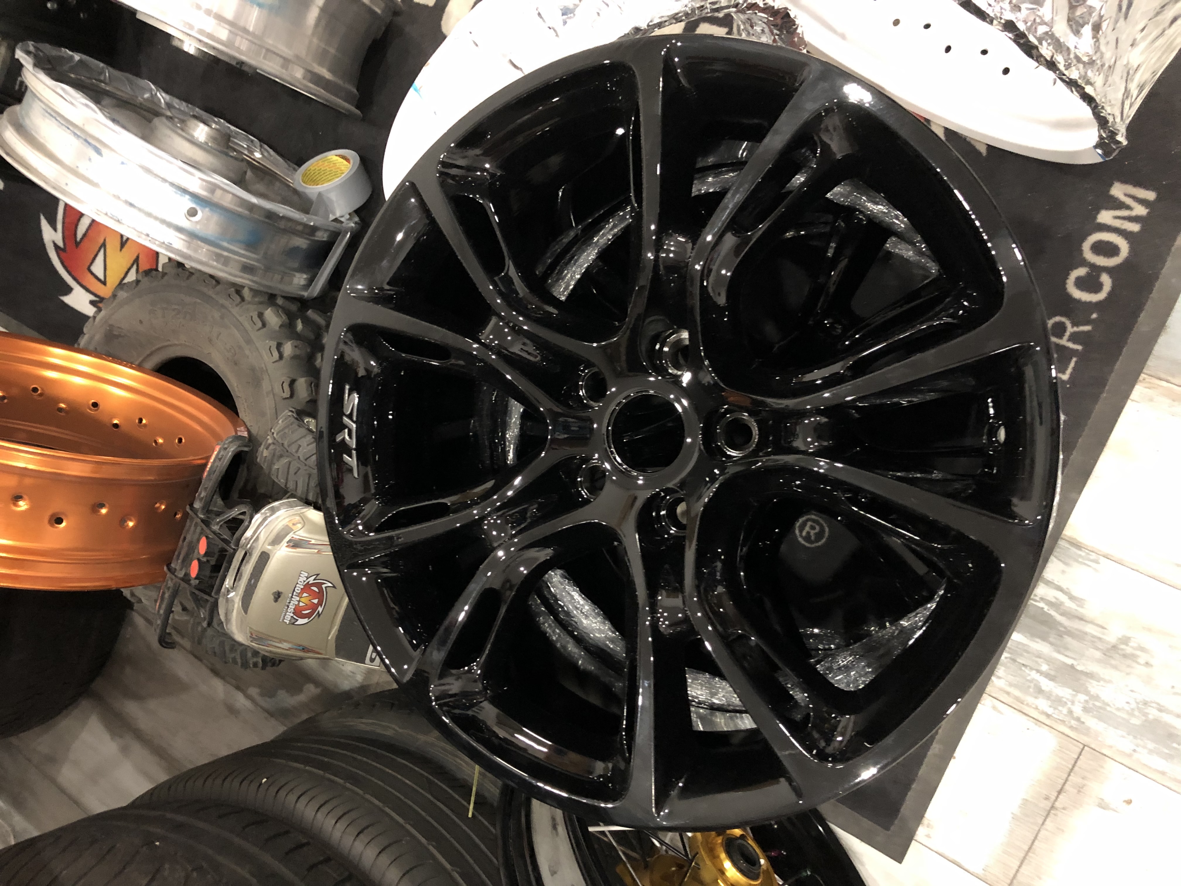 Noir brillant époxy